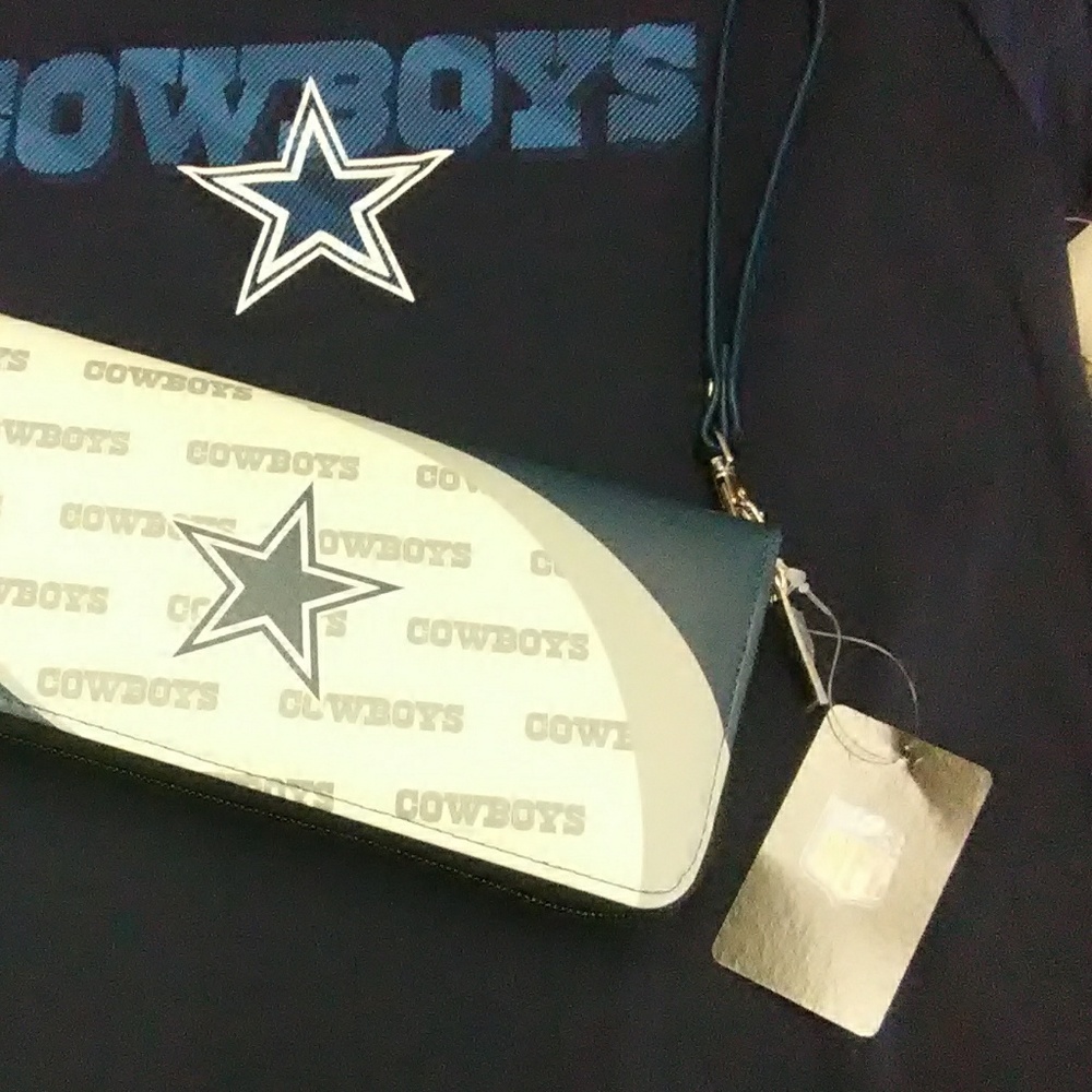 Dallas cowboys womens wallet coin purse